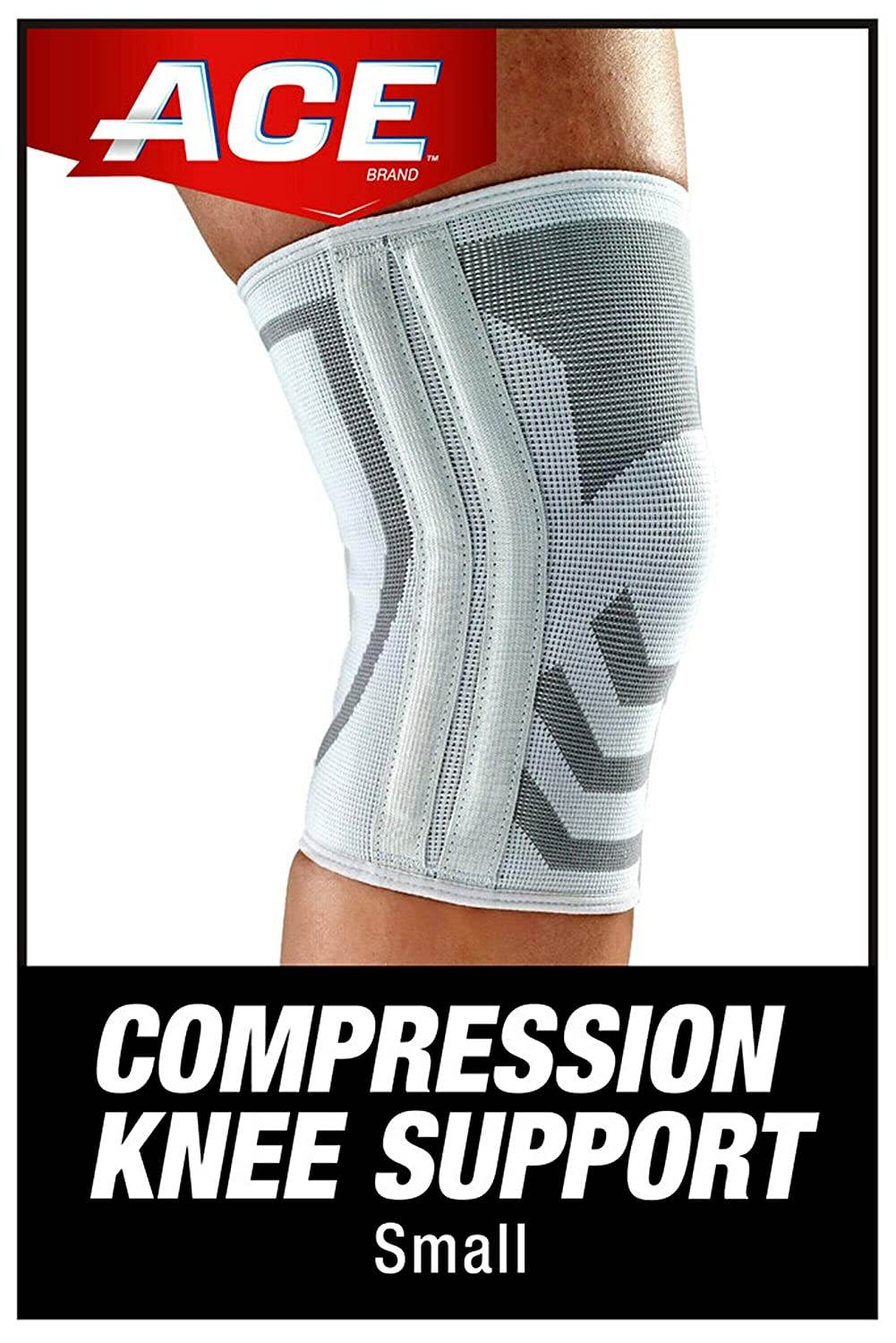 ACE Brand Knitted Knee Brace With Side Stabilizers, Small, 1 ea - OTC Shoppe Express