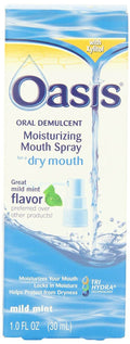 Oasis Moisturizing Dry Mouth Spray, Mild Mint, 1 oz - OTC Shoppe Express
