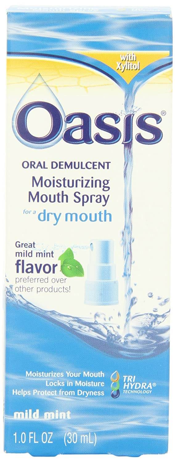 Oasis Moisturizing Dry Mouth Spray, Mild Mint, 1 oz - OTC Shoppe Express