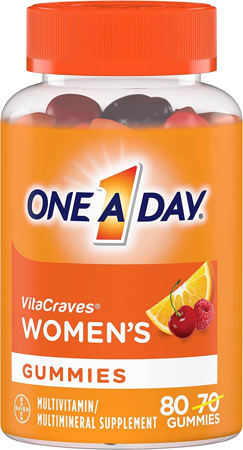 One A Day VitaCraves Women's Multi, Gummies, 80 ea - OTC Shoppe Express