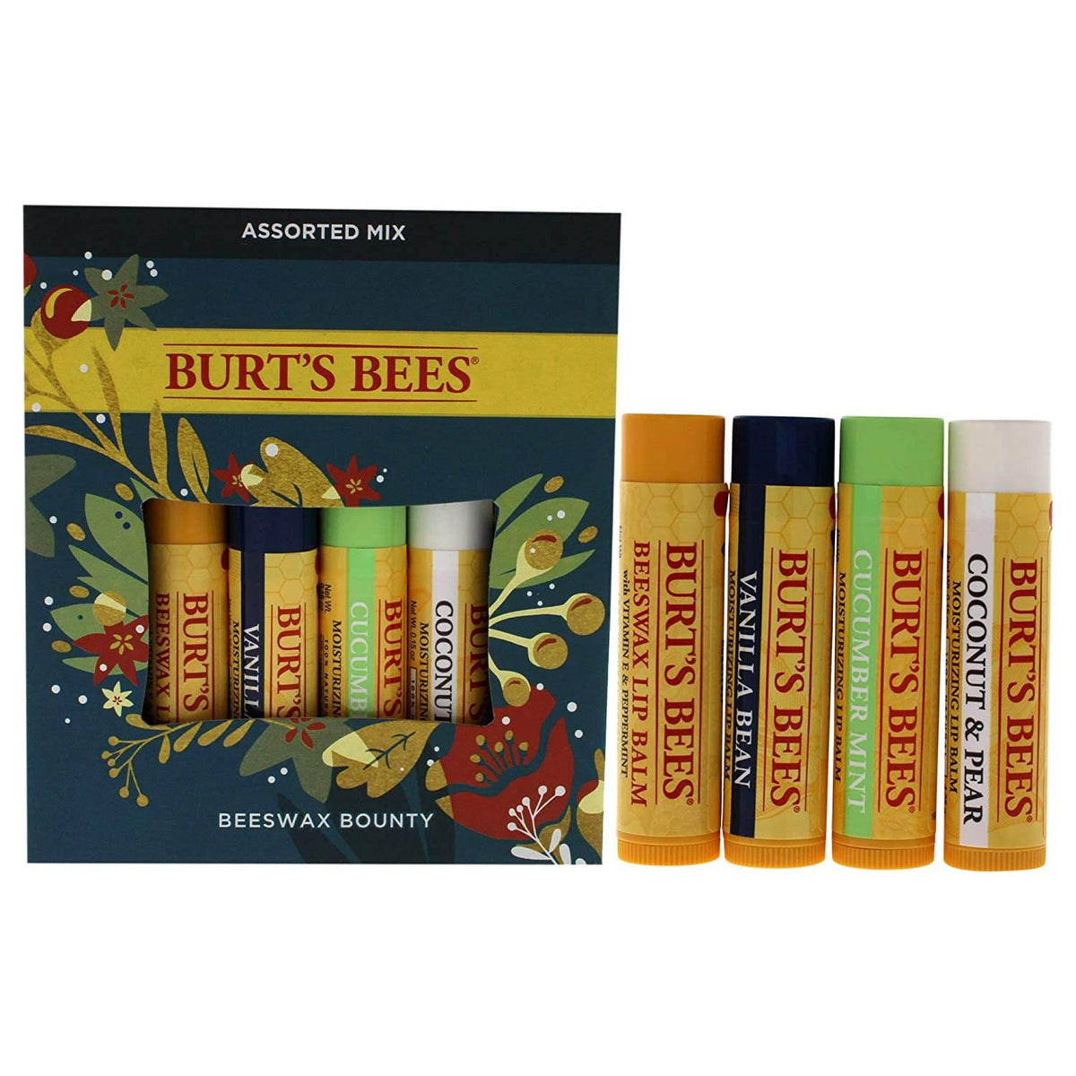Burt’s Bees Beeswax Bounty Assorted Set Holiday Gift Stocking Stuffer, 1 ea - OTC Shoppe Express