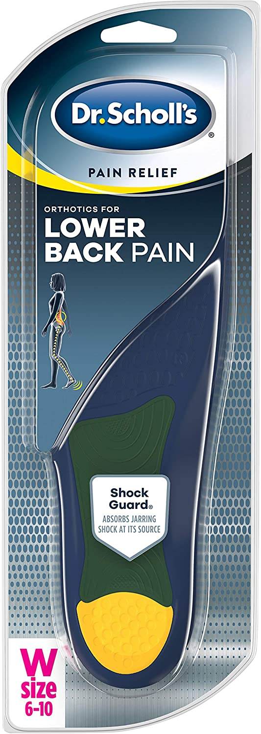 Dr. Scholl's P.R.O Lower Back Pain Releif for Women, Size 6-10, 1 pair - OTC Shoppe Express