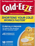 Cold-Eeze Cold Remedy Lozenges, Tropical Orange, 18 ea