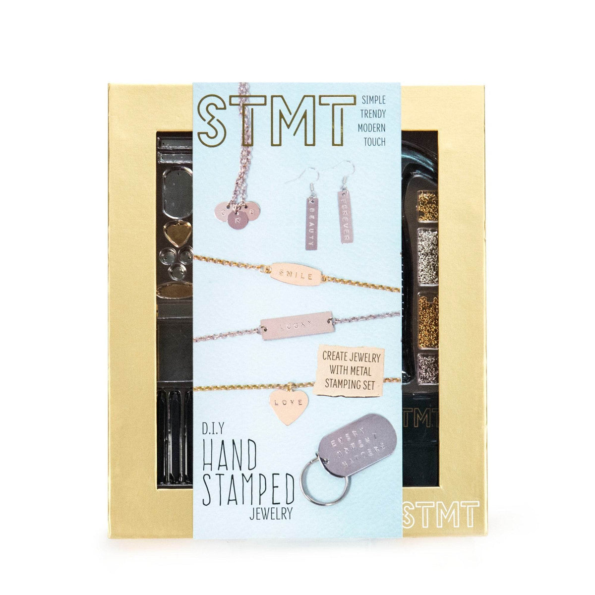 STMT DIY Hand Stamped Metal Jewelry Kit, 1 ea - OTC Shoppe Express