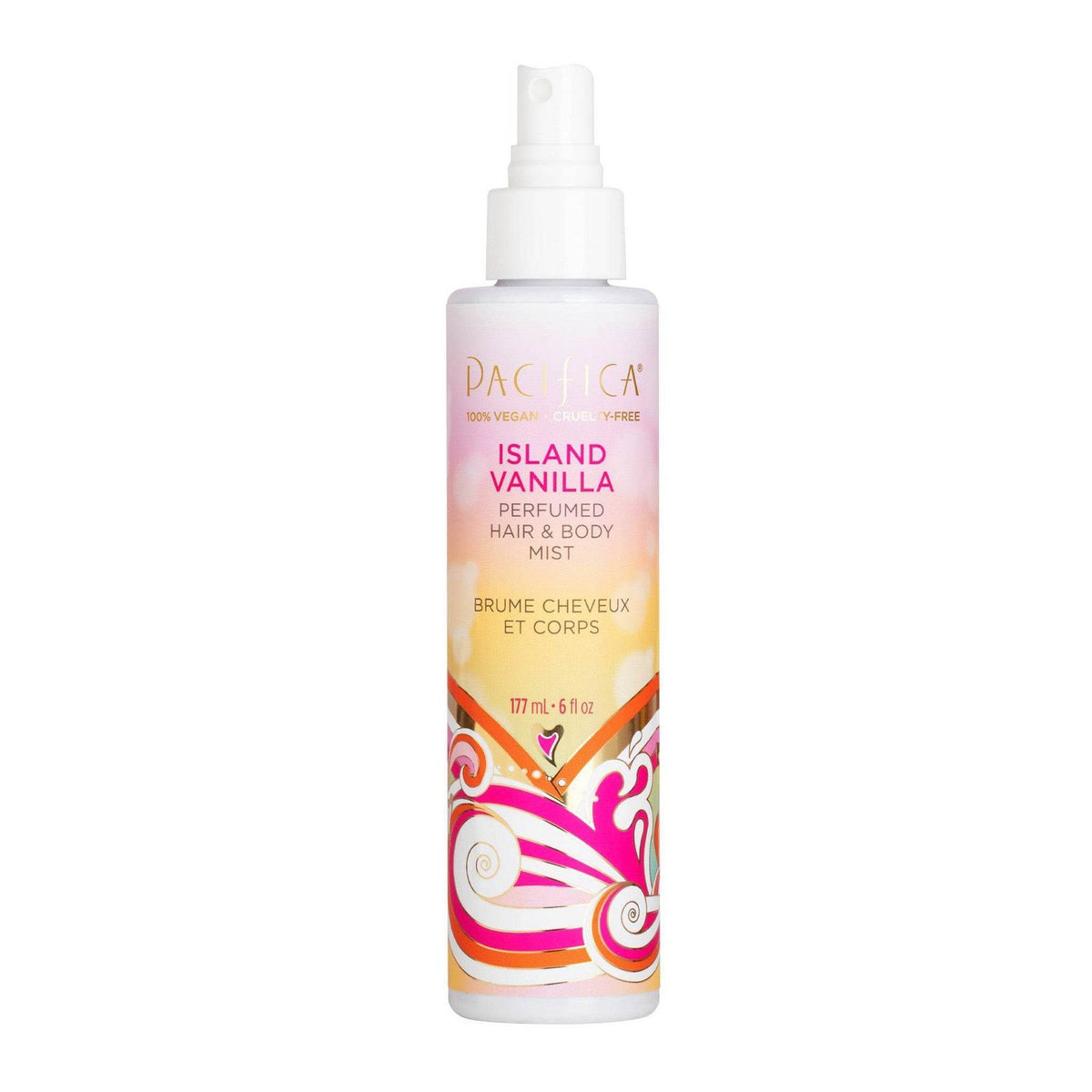 Pacifica Island Vanilla Perfumed Hair & Body Mist Women's Body Spray, 6 oz - OTC Shoppe Express