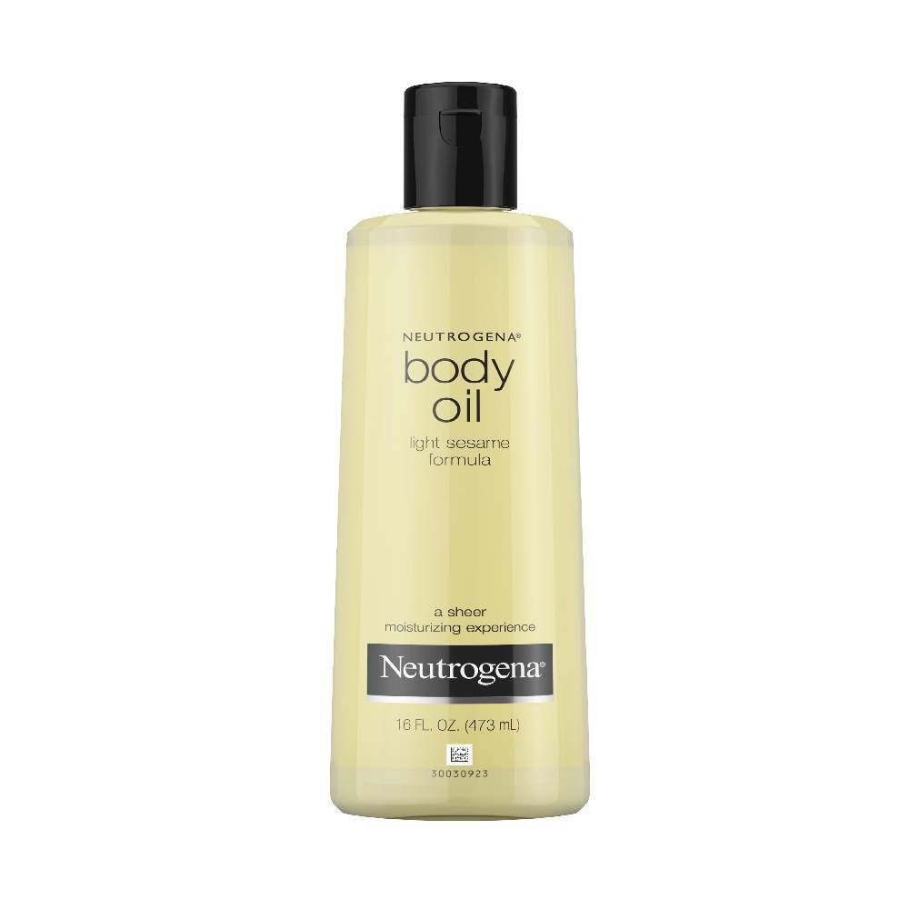 Neutrogena Moisturizing Body Oil, Light Sesame Formula, 16 oz