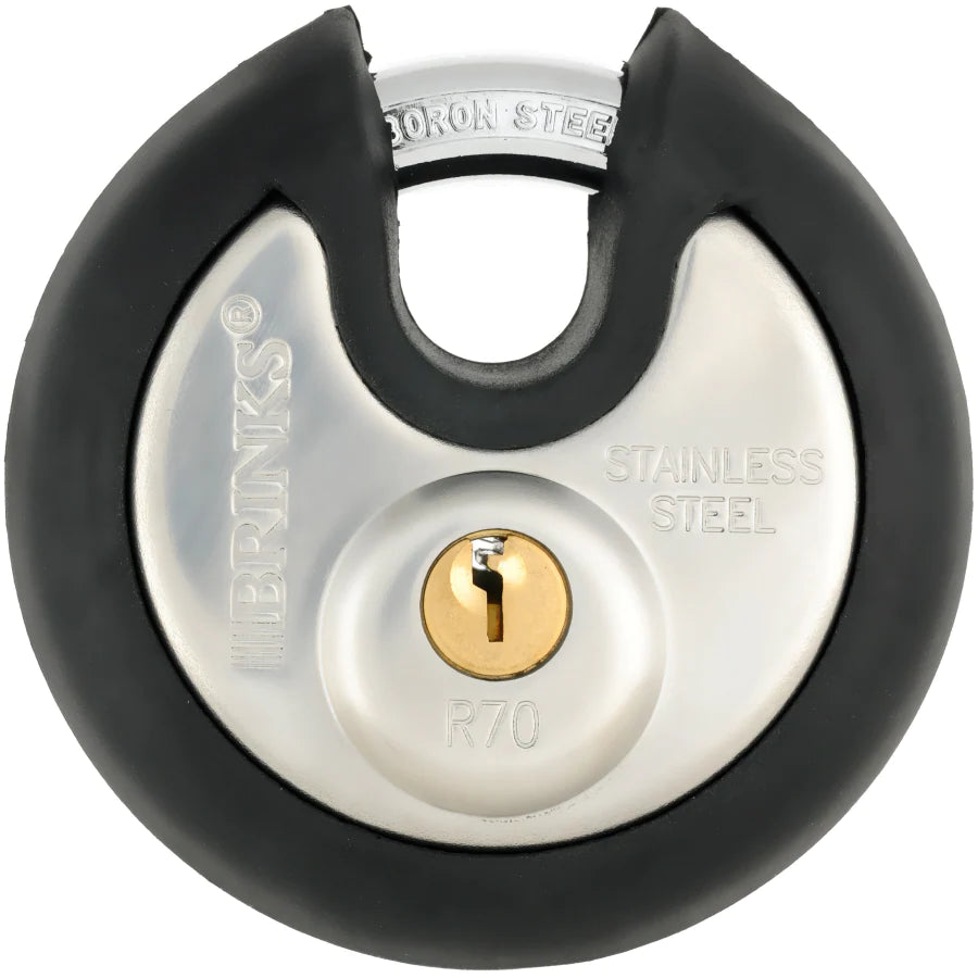 Brinks Steel Keyed Padlock, 2.75-in, 1 ea