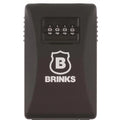 Brinks Wall Mount Steel Combination Padlock, Key Safe, 3.13-in, 1 ea