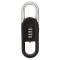 Brinks Steel Combination Padlock, 1.56-in, 1 ea