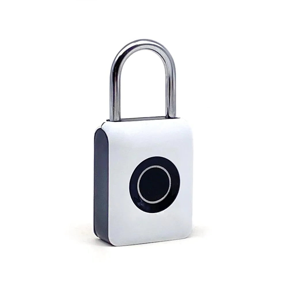 Guard Dog Security Biometric Padlock, White, 1 ea