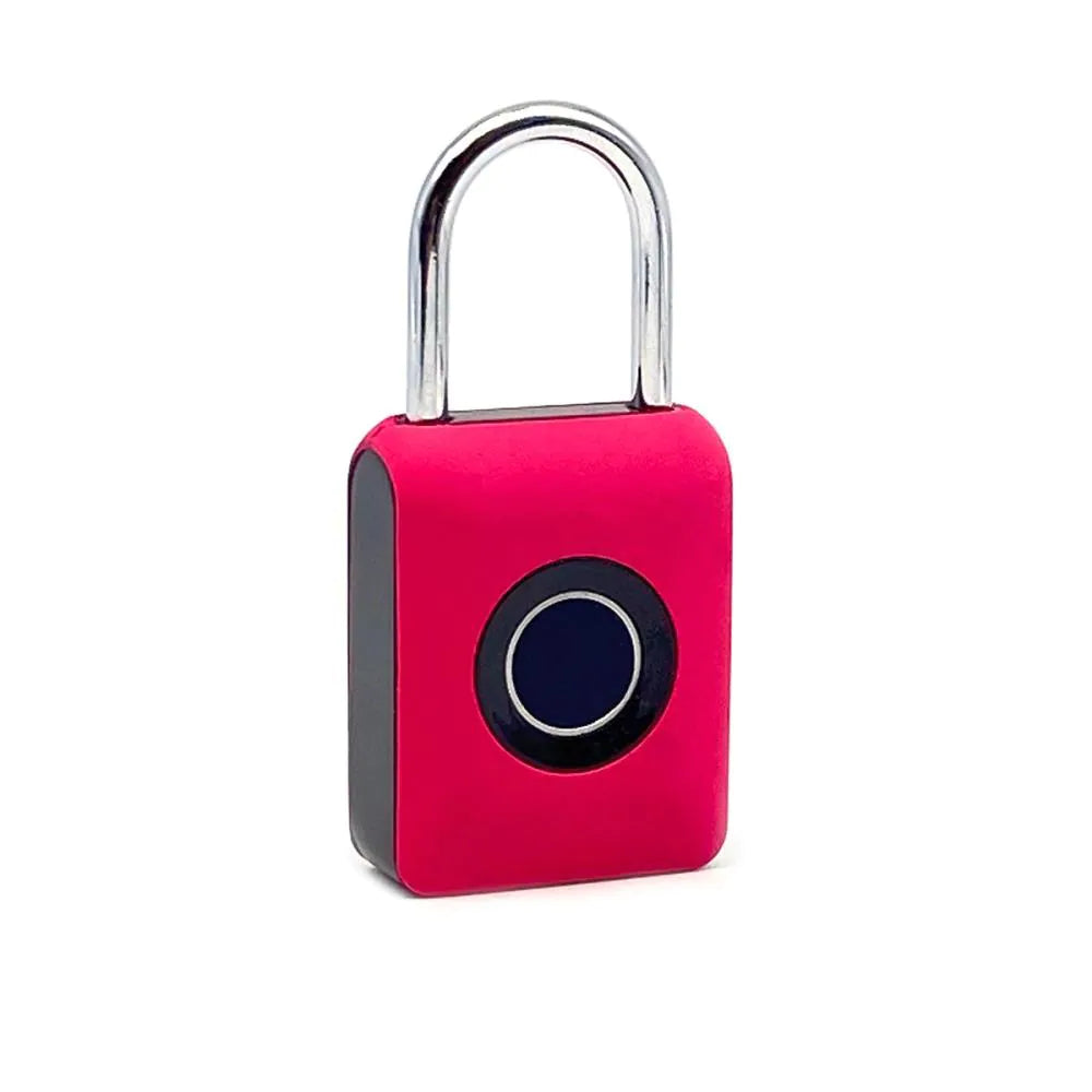 Guard Dog Security Biometric Padlock, Pink, 1 ea