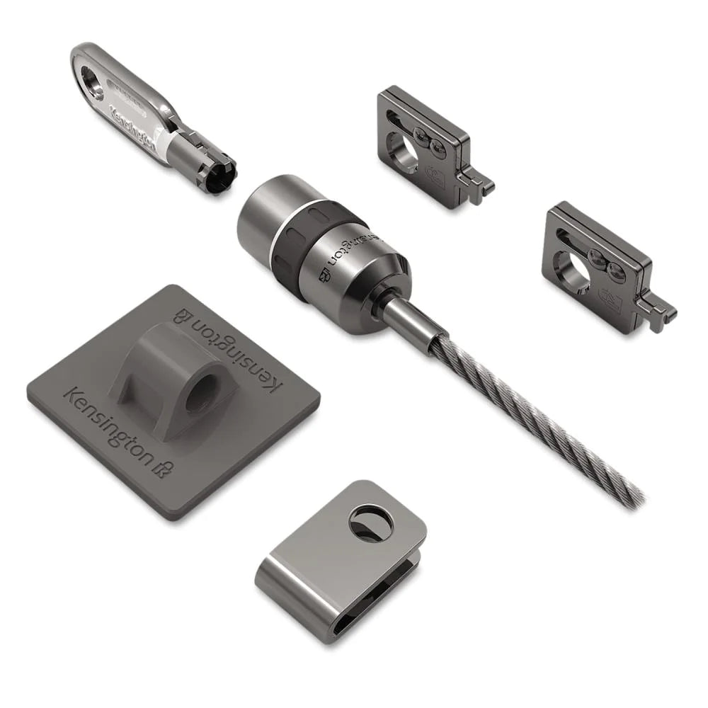 Kensington Desktop and Peripherals Locking Kit with Two Keys, 1 ea