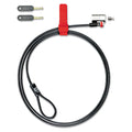 Kensington ClickSafe Cable Keyed Laptop Lock, Black, 1 ea
