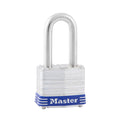 Master Lock Steel Keyed Padlock, 1.5625-in, 1 ea