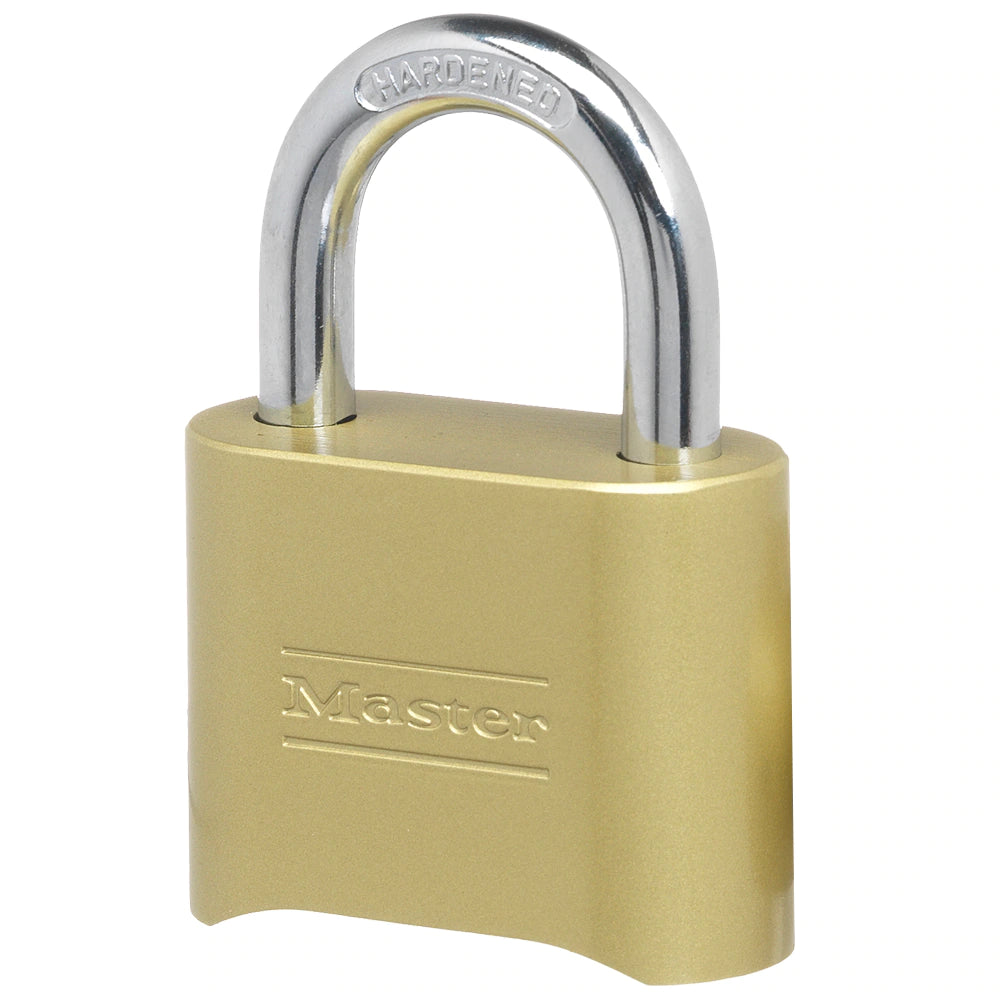 Master Lock Set Your Own 2-in 1 Zinc Combination Padlock, 1 ea