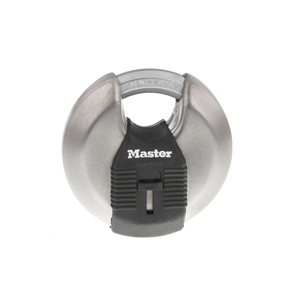 Master Lock Steel Keyed Padlock, 3.125-in, 1 ea