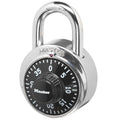 Master Lock Steel Combination Padlock, 1.875-in, 1 ea