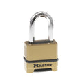 Master Lock Brass Combination Padlock, 2.273-in, 1 ea