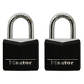 Master Lock Aluminum Keyed Padlock, 1.27-in, 2 ea