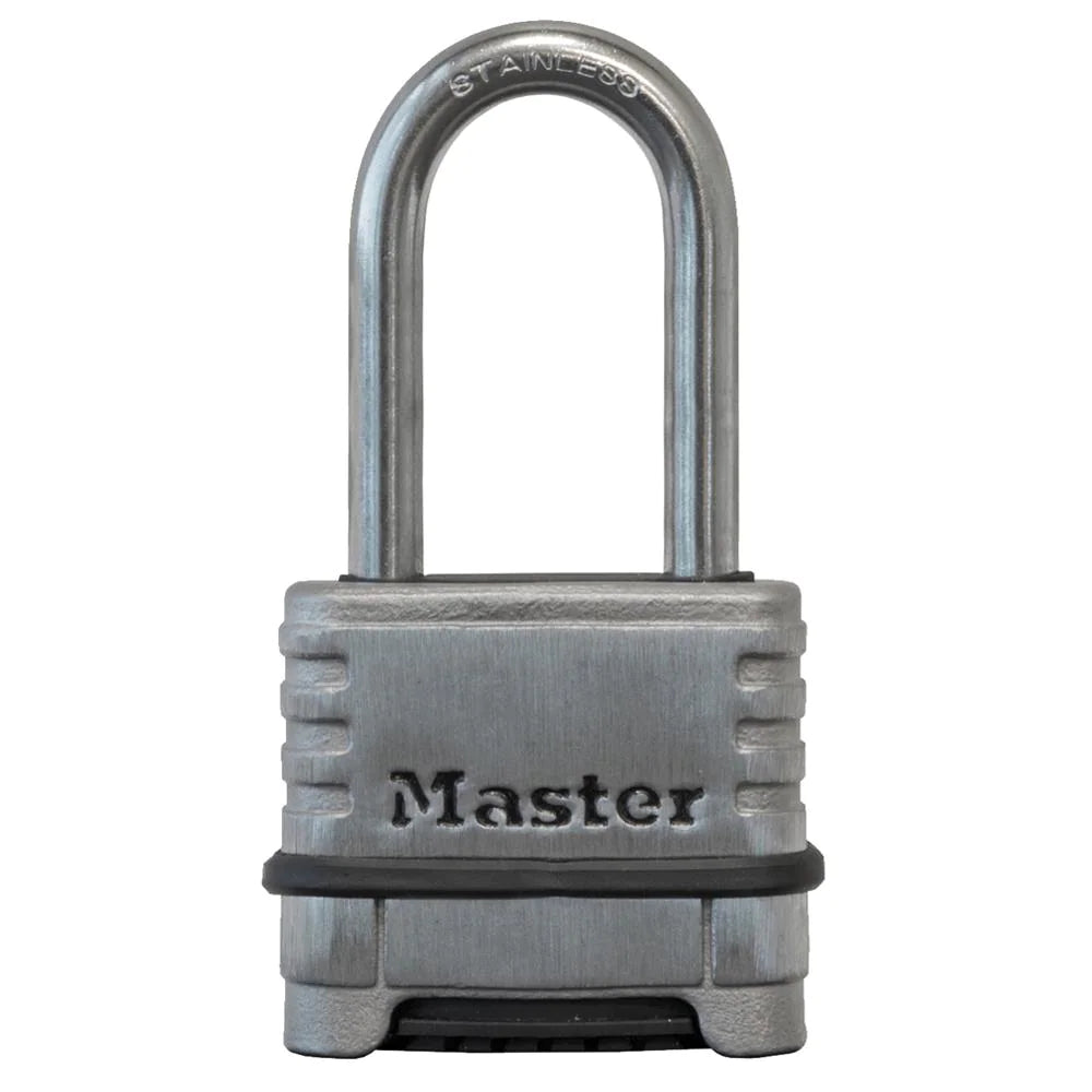 Master Lock Stainless Steel Combination Padlock, 2.25-in, 1 ea