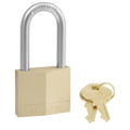 Master Lock Brass Keyed Padlock, 1.5625-in, 1 ea