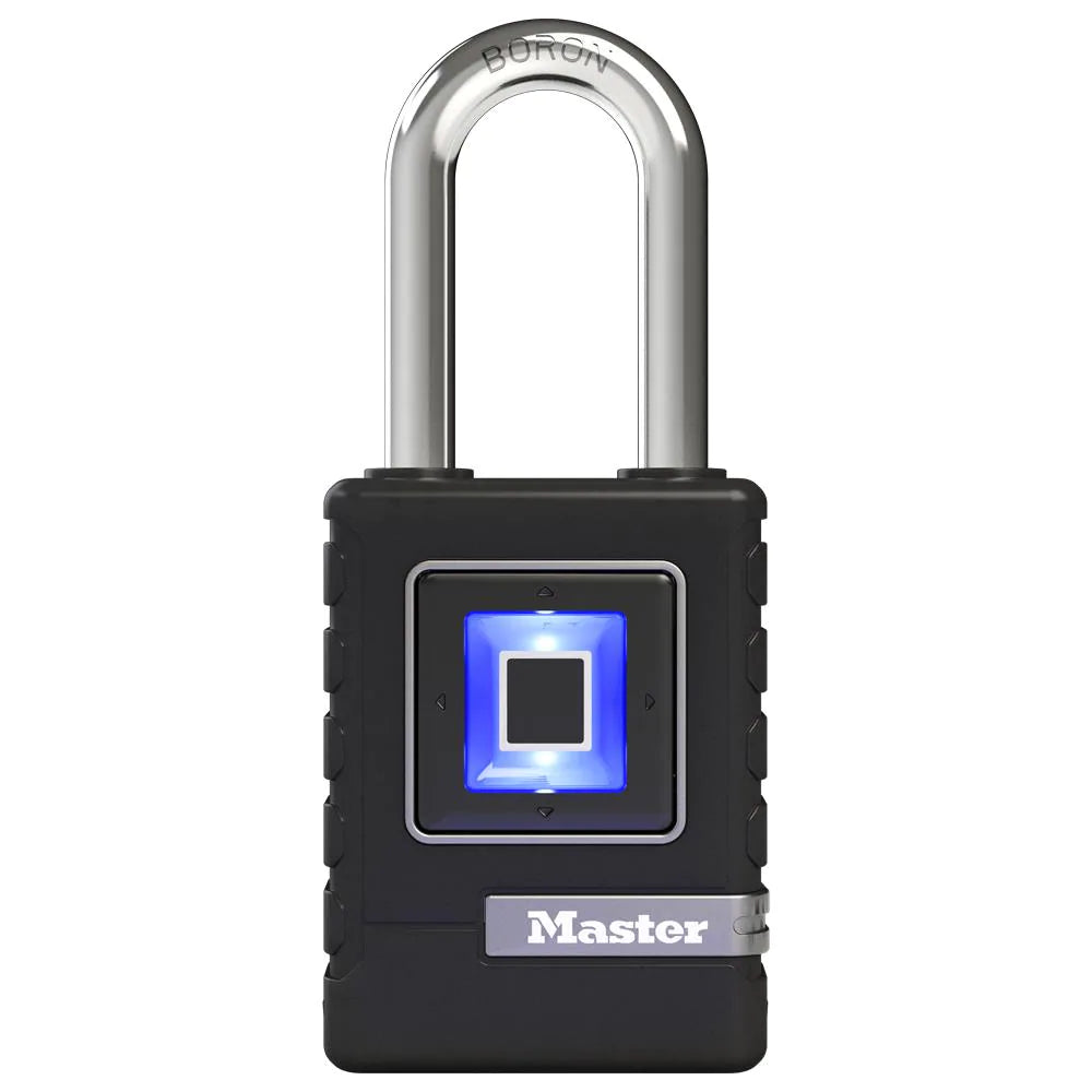 Master Lock Zinc Biometric Lock, 2.2-in, 1 ea