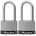 Master Lock Stainless Steel Keyed Padlock, 2.5-in, 1 ea