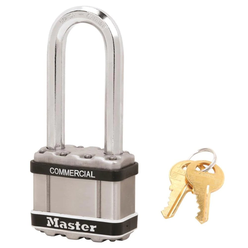 Master Lock Magnum Steel Keyed Padlock, 2-in, 1 ea