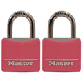 Master Lock Steel Keyed Padlock, 1.1875-in, 1 ea