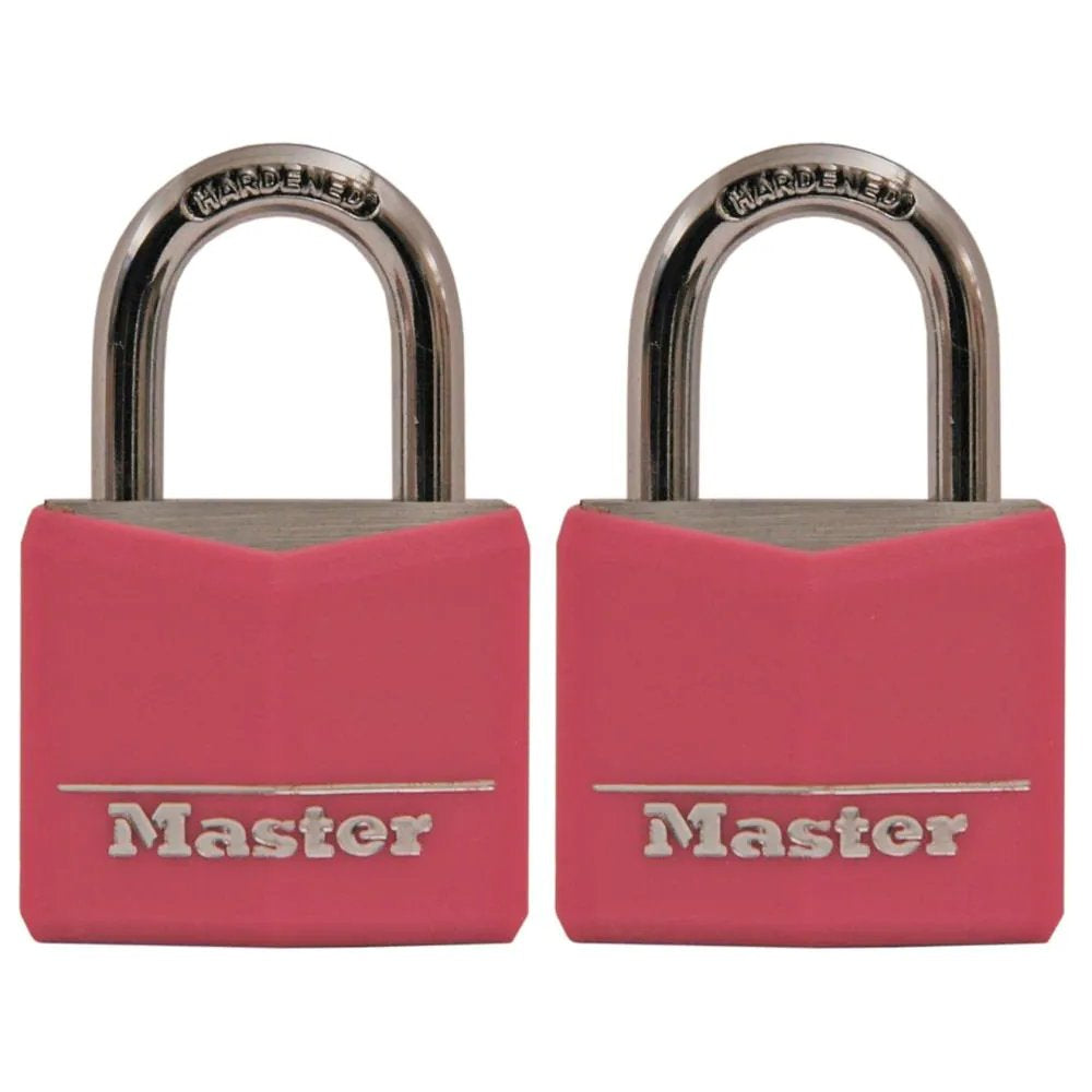 Master Lock Steel Keyed Padlock, 1.1875-in, 1 ea