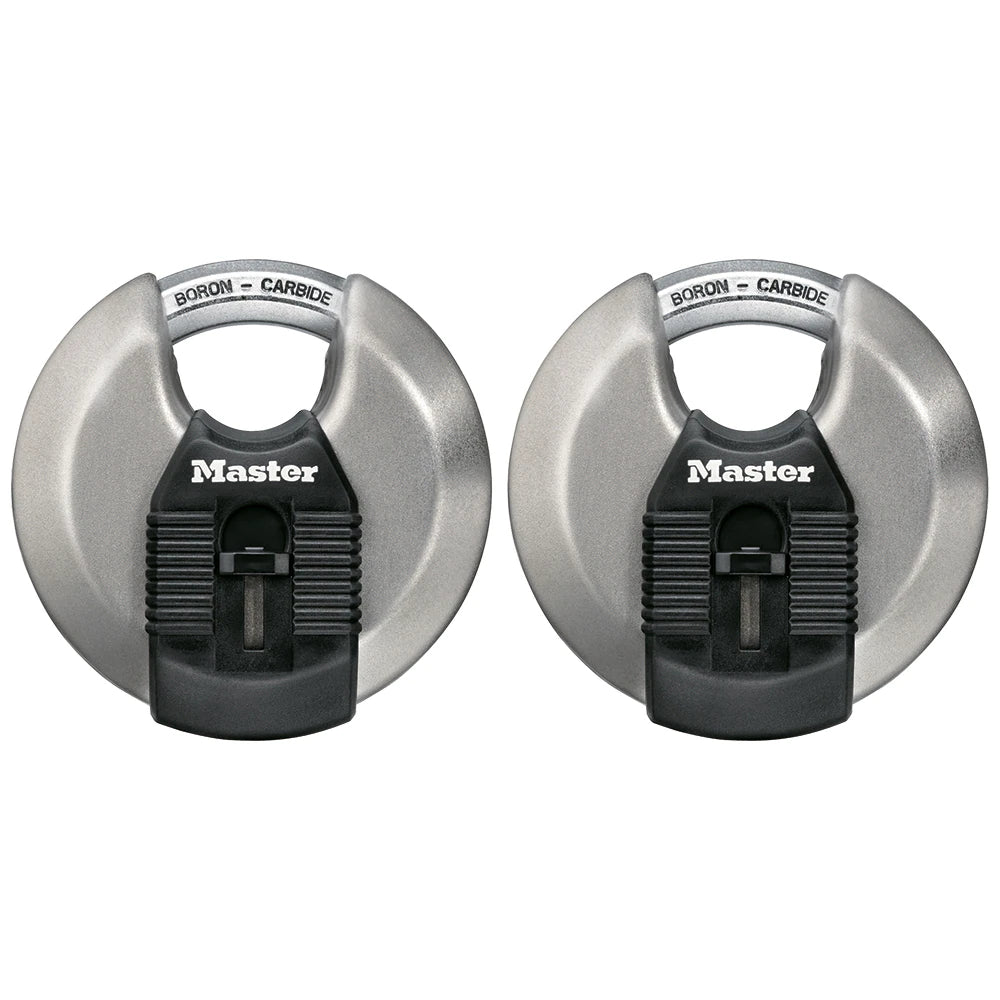 Master Lock Magnum Stainless Steel Keyed Padlock, 3.125-in, 1 ea