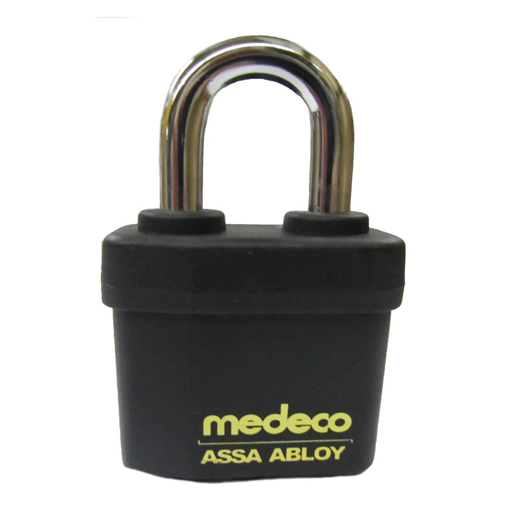 Medeco Brass Keyed Padlock, 1 ea