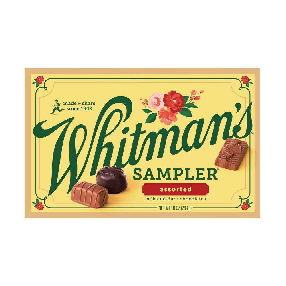 Whitman's Sampler Box, Assorted Chocolates, 22 ea - OTC Shoppe Express