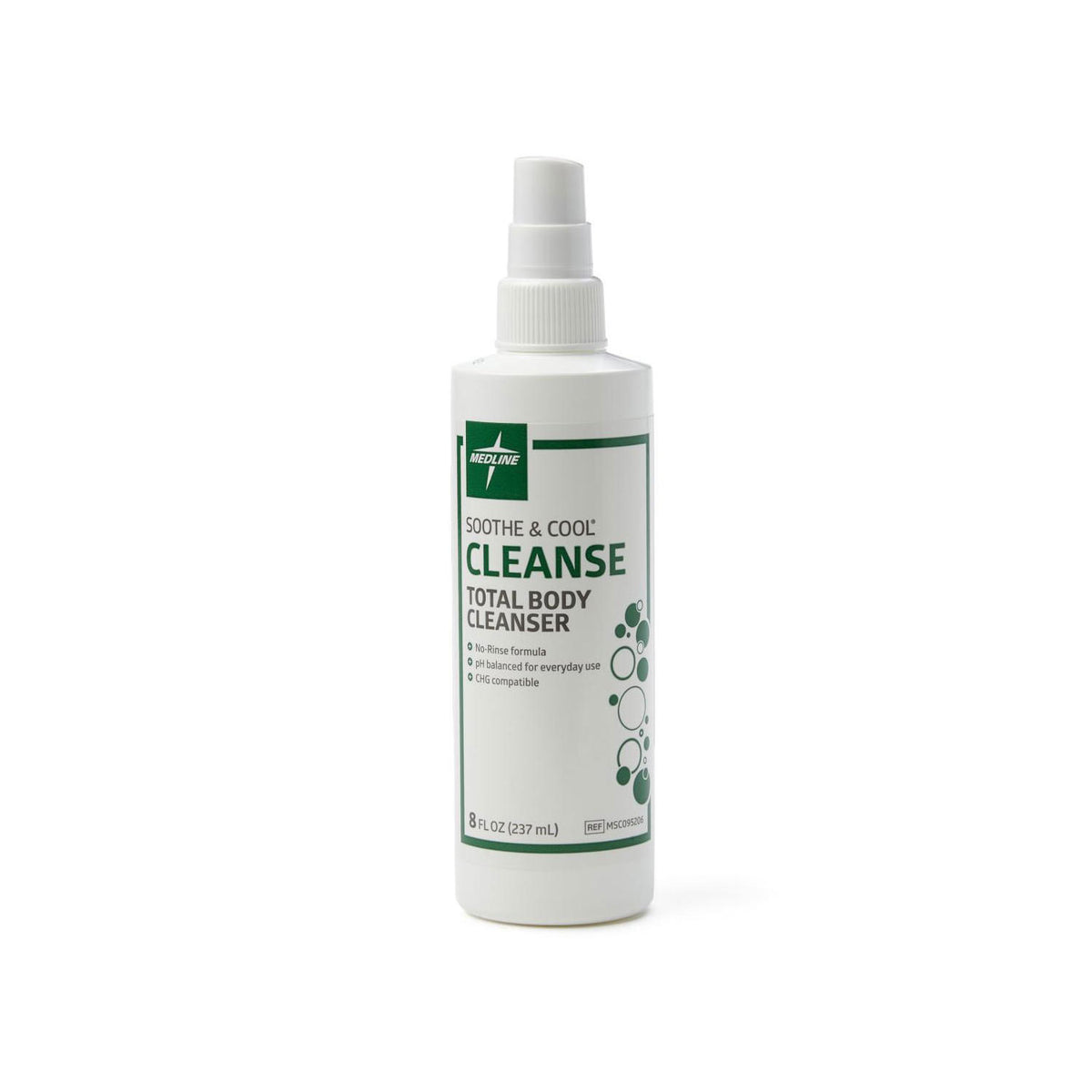 Medline No-Rinse Perineal Wash Spray Bottle, 8 oz