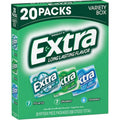 Extra Chewing Gum Bulk Variety Pack, Sugar Free Mint, 20 ea
