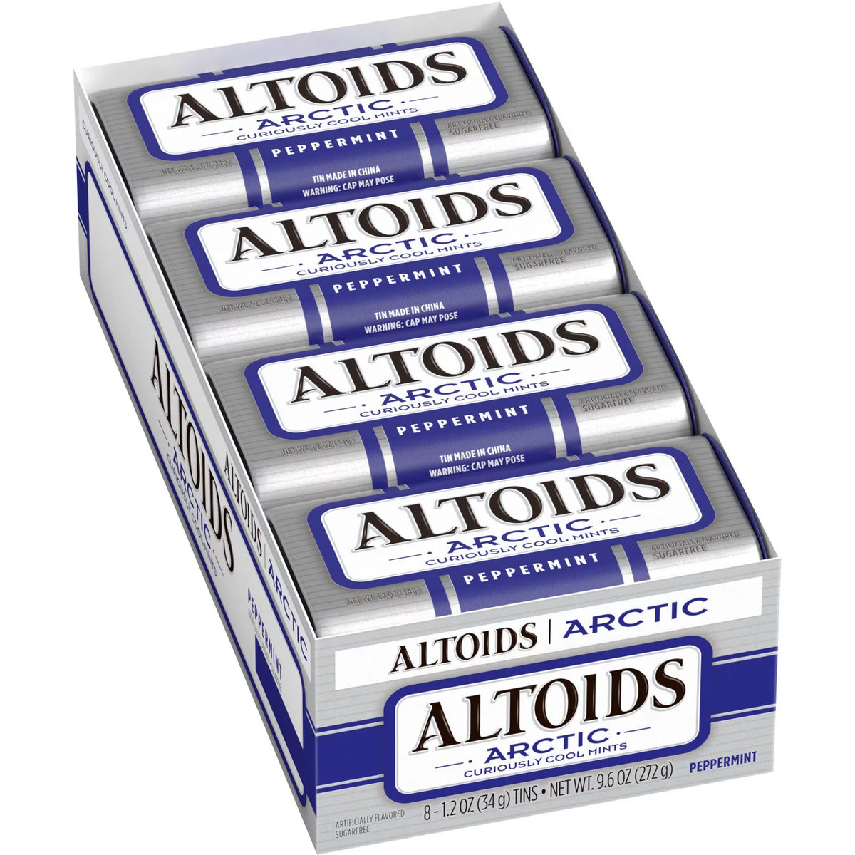 Altoids Sugar-Free Mint Pack, Arctic Peppermint, 8 ea