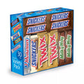 Snickers, Twix and More Assorted Chocolate Candy Bar Pack, Bulk, 30 ea
