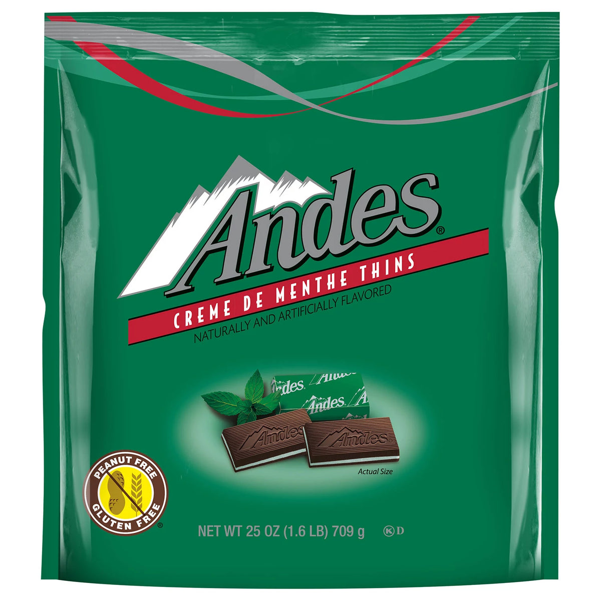 Andes Creme de Menthe Thins Pack, 25 oz