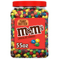 M&M'S Peanut Butter Milk Chocolate Bulk Candy Jar, 55 oz