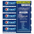 Crest Pro-Health Advanced Whitening + Intensive Clean Toothpaste Pack, 5 ea