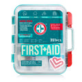 First-Aid Kit With 351 Pieces, 1 ea
