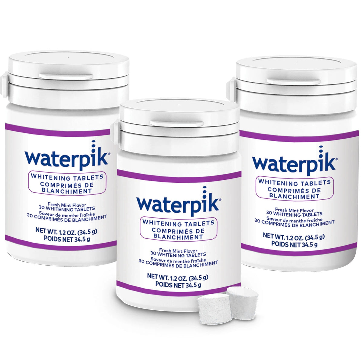 Waterpik Whitening Tablet Packs, 3 ea