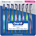 Oral-B ProAdvantage Deep Clean + Whitening Toothbrushes, Soft or Medium, 8 ea
