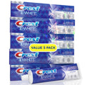 Crest 3D White Ultra Whitening Toothpaste Pack, Vivid Mint, 5 ea