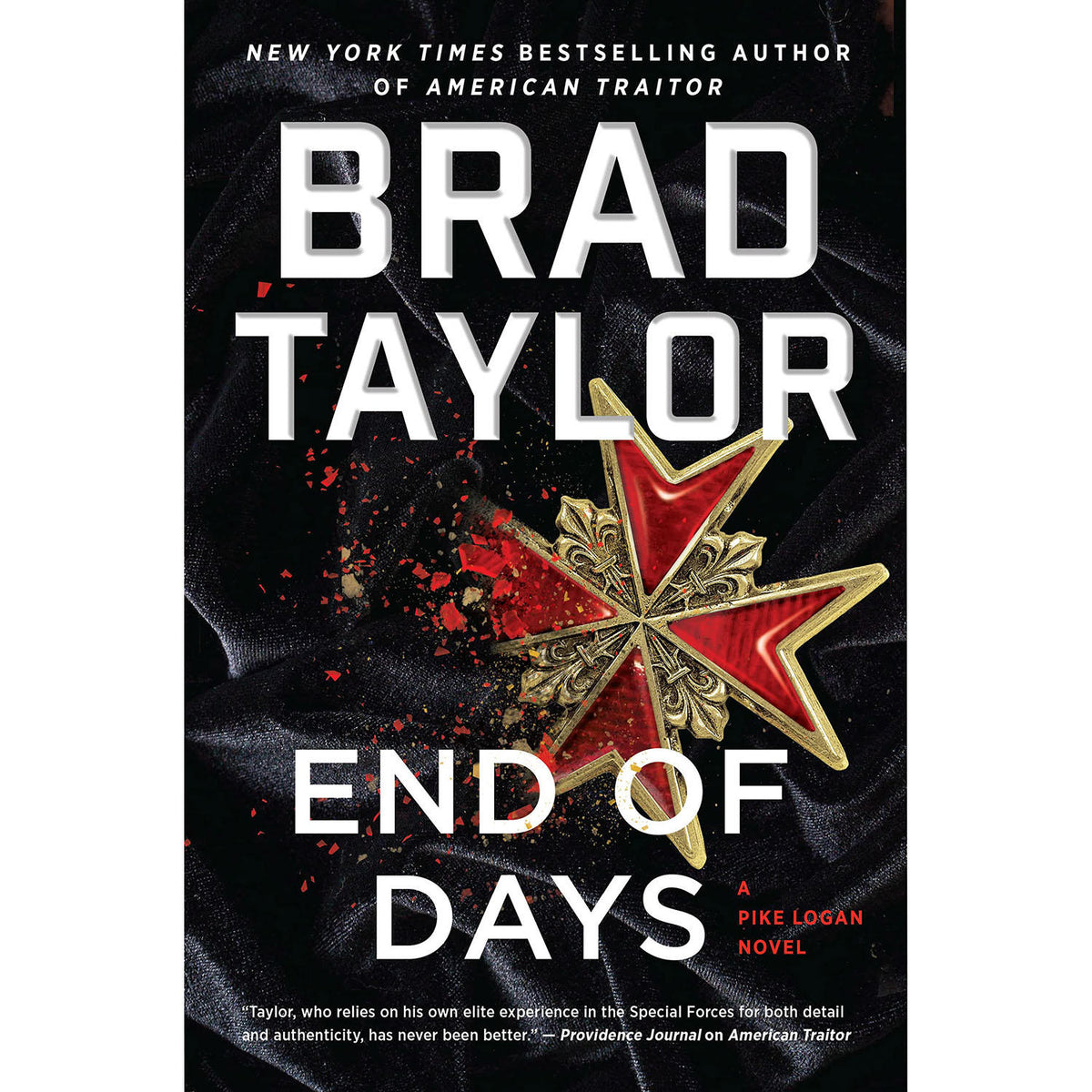 End of Days: A Pike Logan Novel, Author Signed, 1 ea