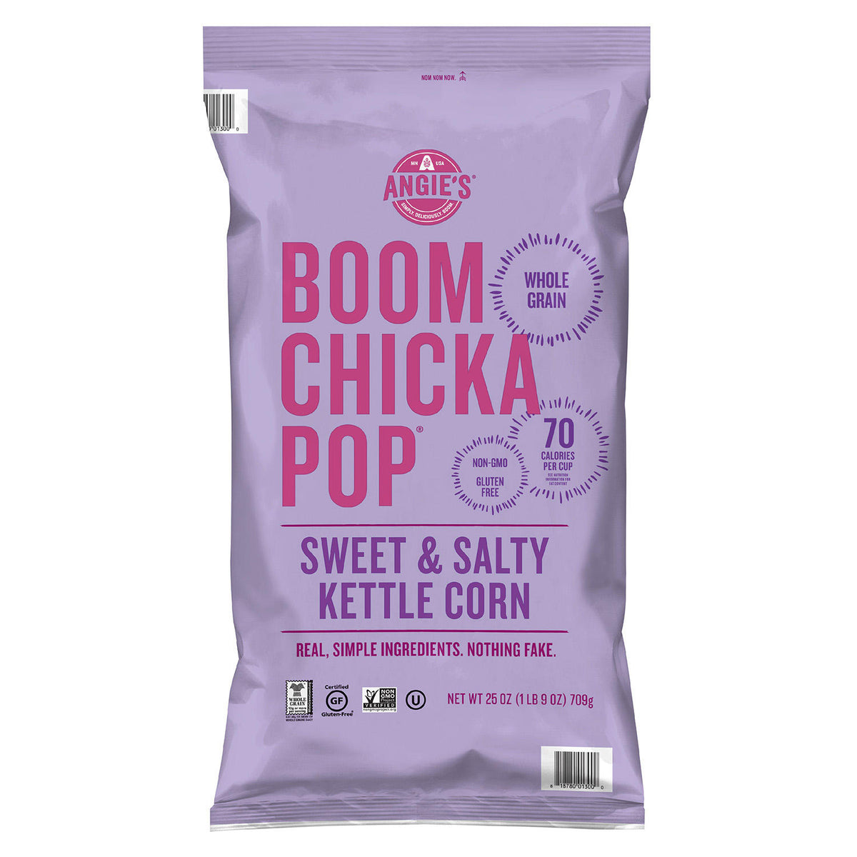 Angie's Boom Chicka Pop Sweet and Salty Kettle Corn, 25 oz