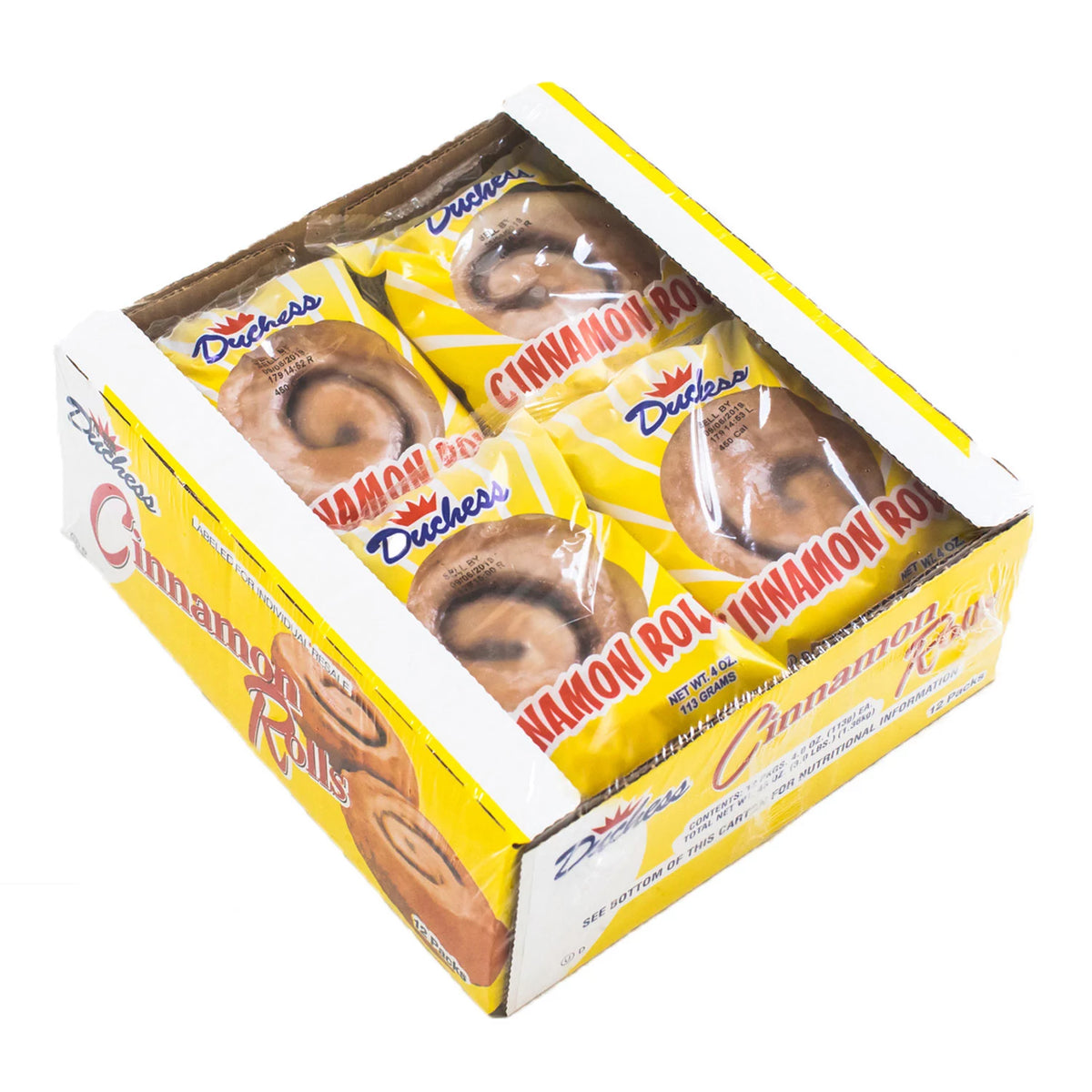 Duchess Cinnamon Roll Pack, 12 ea