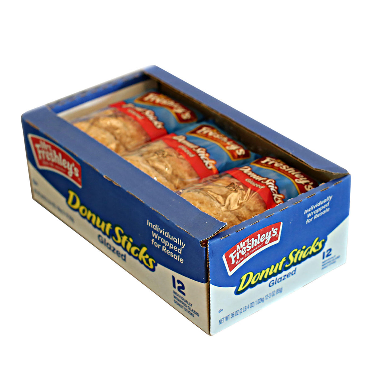 Mrs. Freshley's Donut Sticks Pack, 12 ea