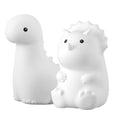 Globe Electric Dinosaur Duo Multicolor Changing LED Silicone Night Light, 1 ea