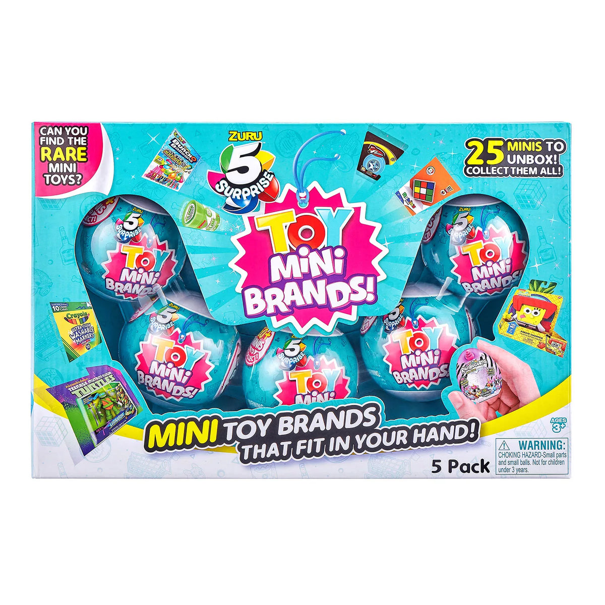 Mini Brands Series Surprise Pack, 5 ea